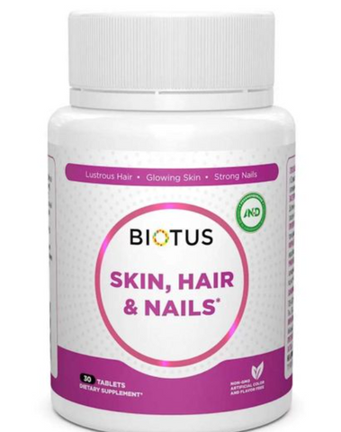 Волосся, шкіра та нігті, Hair, Skin & Nails, Biotus, 30 таблетки НФ-00000199 фото
