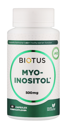 Міо-інозитол, Myo-Inositol,Biotus, 60 капсули НФ-00000202 фото