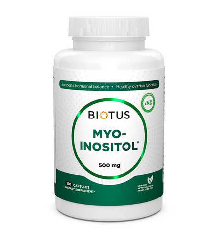 Міо-інозитол, Myo-Inositol,Biotus, 120 капсули НФ-00000203 фото