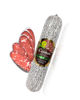 Сейтан ковбасний "Сервелатний" 360 г Vegetus НФ-00000205 фото