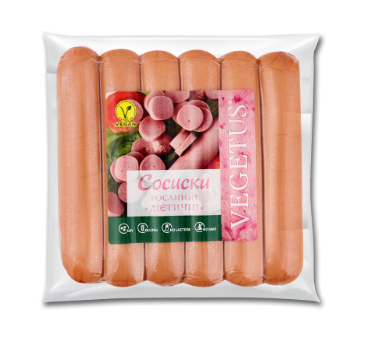 Сосиски рослинні &laquo;Дієтичні&raquo;, Vegetus, 360г НФ-00000209 фото