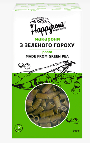 Трубочки з зеленого гороху, 300 г 00325 фото