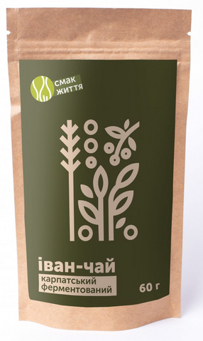 Іван-чай карпатський ферментований 60г НФ-00000052 фото
